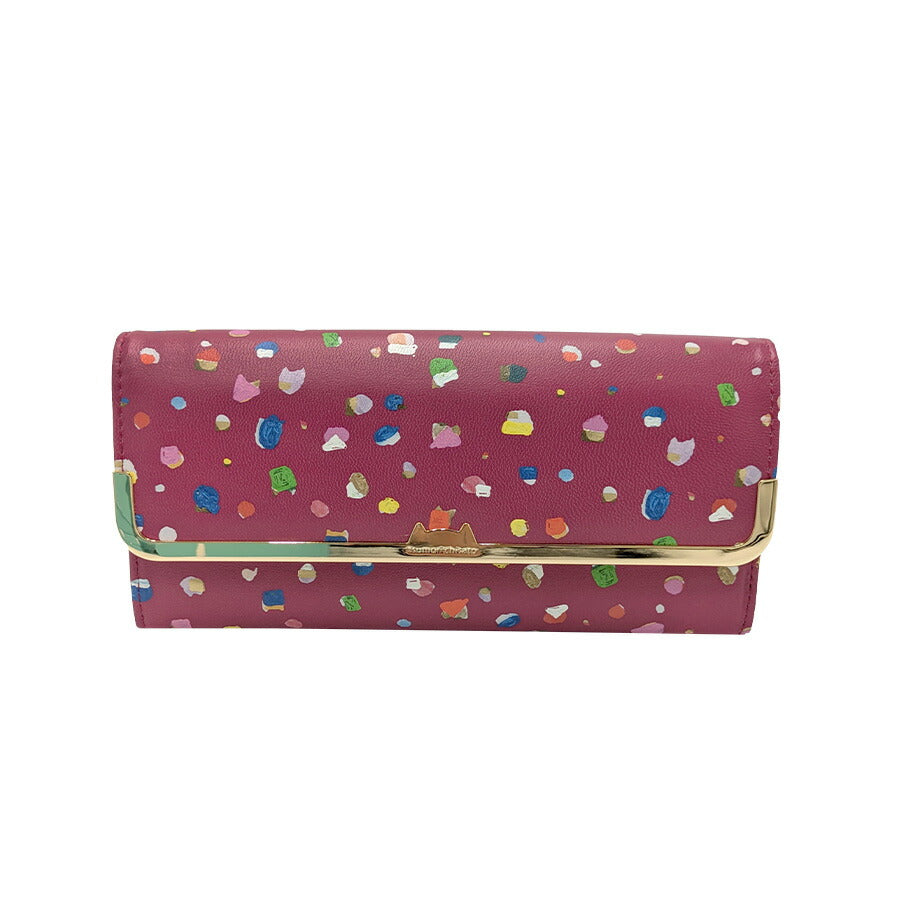 tsumori chisato CARRY 57932 てんてん 長財布 財布 さいふ サイフ ウォレット 普段使い 使いやすい 羊革 レディース プレゼント ギフト ブラック 日本製
