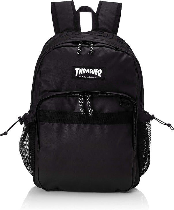 THRASHER スラッシャー デイパック THR-147 リュックサック バックパック B4 30L メンズ レディース 男女兼用 アウトドア 普段使い タウンユース 旅行 通学 学生 部活 おしゃれ 人気 黒色 スケートボード スケボ 送料無料