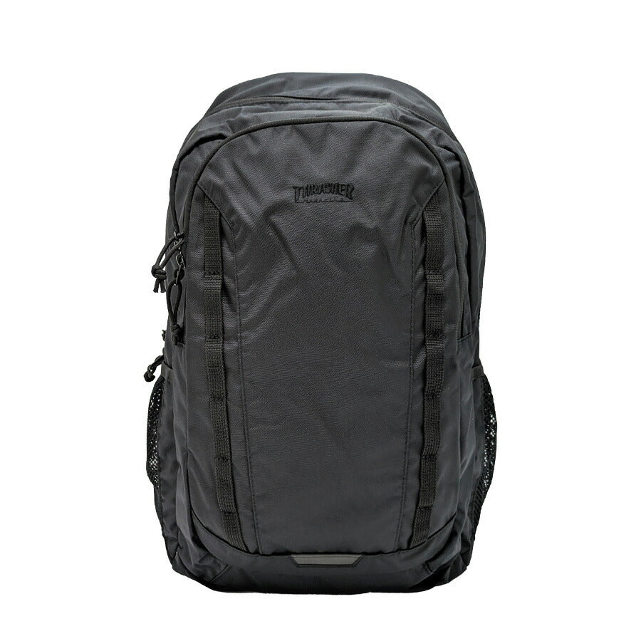THRASHER thr283 バックパック 25L リュック 大容量 リュックサック 通勤 通学 かばん 普段使い ユニセックス メンズ レディース プレゼント ギフト ブラック