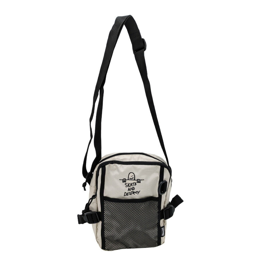 THRASHER thr300 縦型 ミニショルダーバッグ 斜め掛け 斜め掛けバッグ 小さめ かばん 普段使い ユニセックス レディース メンズ プレゼント ギフト ブラック