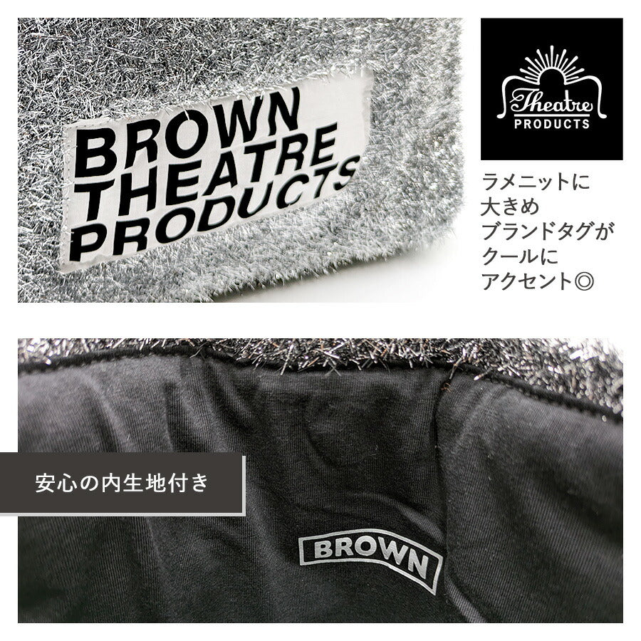 【THEATRE PRODUCTS】 bl240323 ラメニットショルダーバッグ 普段使い お出かけ おしゃれ カジュアル かわいい レディース ギフト プレゼント ブラック