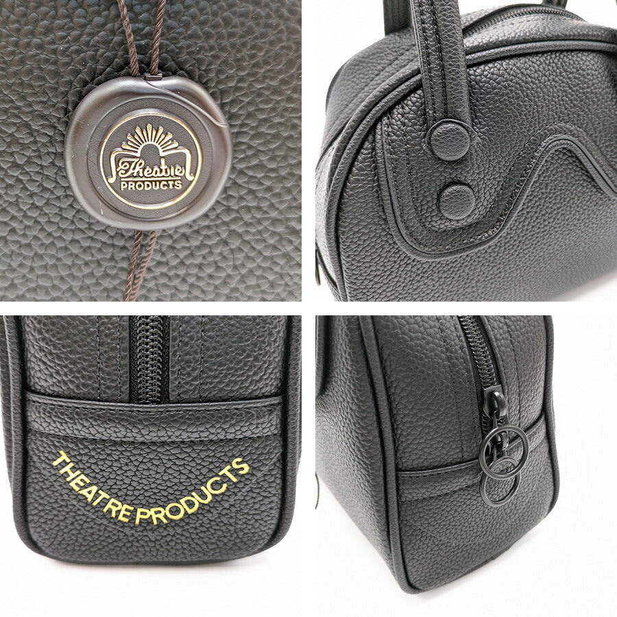 【THEATRE PRODUCTS】CL231038 レザレットボストンバッグS かばん 手持ち ハンドバッグ カバン 鞄 バッグ シンプル シアタープロダクツ ブラック ベージュ 使いやすい かわいい おしゃれ お出かけ 普段使い 日常 レディース