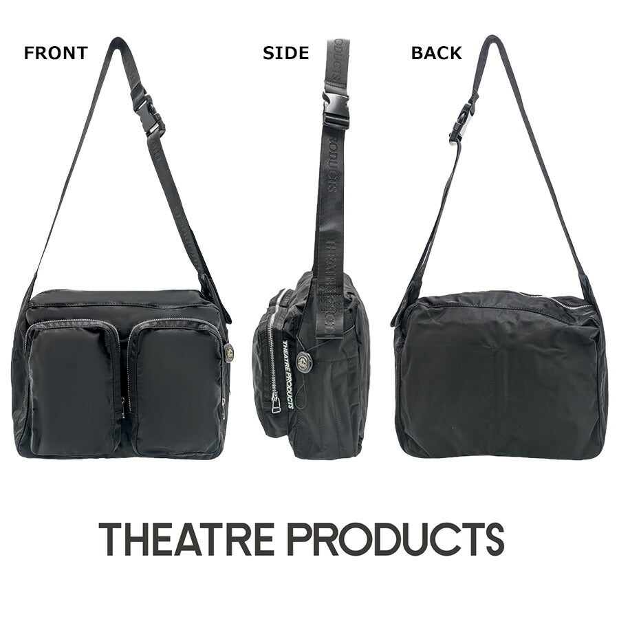 【THEATRE PRODUCTS】CL240304 ショルダーバッグ かばん 鞄 カバン バッグ シアタープロダクツ ブラック グレー カーキ 使いやすい 斜め掛け レディース おしゃれ かわいい 普段使い