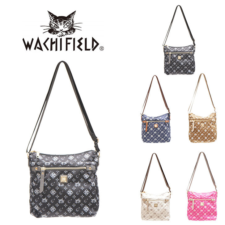 【当店オリジナルエコバッグプレゼント中!】【WachiField】わちふぃーるど WACHIFIELD WTSK-03 スリムデザイン ショルダー バッグ 鞄 斜め掛け 肩掛け ショルダー ダヤン 斜め掛けバッグ 軽量 おでかけ 旅行 シンプル ギフト プレゼント 贈り物