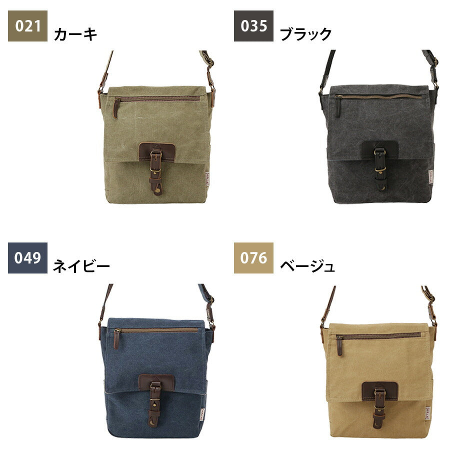 【レターパック配送/時間指定不可】【帆布工房】 3x95 VINTAGE2 ショルダーバッグ 斜め掛け かばん カバン バッグ ユニセックス プレゼント 敬老の日 ブラック