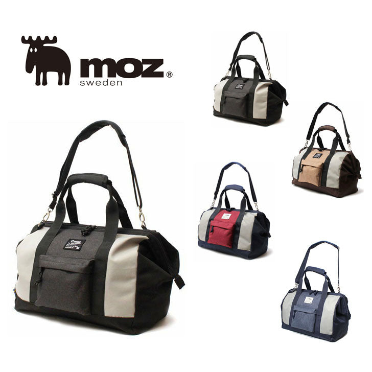 【当店オリジナルエコバッグプレゼント中!】【moz】モズ 2wayがま口ボストンバッグ ZTPK-01 レディース メンズ 北欧 斜め掛け 手提げ 2way 大容量 旅行 プレゼント ギフト 鞄 おしゃれ 母の日 人気 正規取扱店