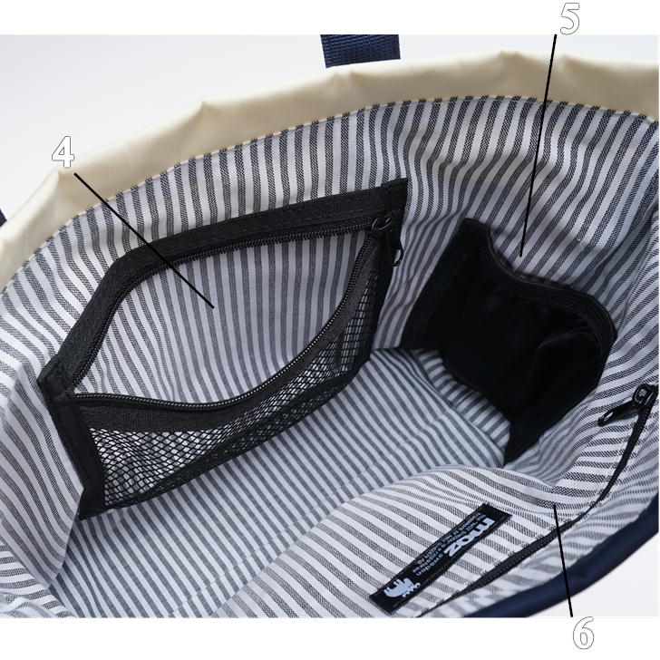 【レターパック発送/時間指定不可】moz モズ ミニトートバッグ バッグインバッグ トートバッグ ショルダーバッグ メッセンジャーバッグ ZZNL-02 ユニセックス 北欧 斜め掛け プレゼント ギフト チャーム付き おしゃれ 母の日 人気 正規取扱店 送料無料