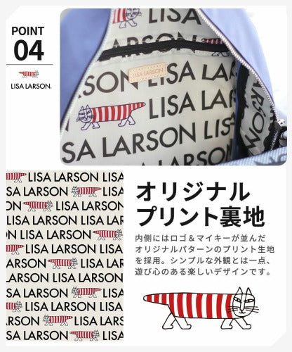 LISA LARSON リサ・ラーソン ショルダーバッグ 斜め掛けバッグ 肩掛けバッグ  LTPK-01 Mikey ツイル マイキー 猫 レディース ギフト 母の日 バレンタイン 人気 プレゼント