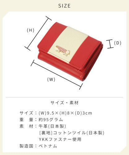 LISA LARSON リサ・ラーソン ラウンドファスナー 三つ折り 財布 LTLY-04 Mikey 高級 本革 YKKファスナー マイキー 猫 レディース ギフト 母の日 バレンタイン 人気 プレゼント