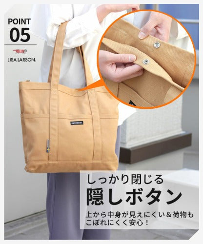 LISA LARSON リサ・ラーソン トートバッグ マザーズバッグ マルシェ ハンドバッグ LTMK-02 Mikey ツイル マイキー 猫 収納 レディース ギフト 母の日 バレンタイン 人気 プレゼント