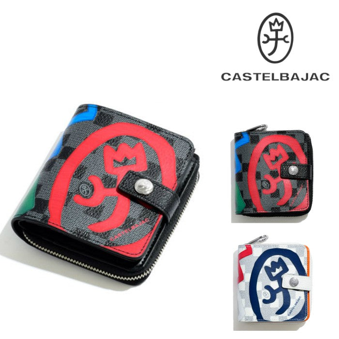 【正規取扱店】【CASTELBAJAC】[クラーシリーズ] 066621 カステルバジャック クラー 折り財布 二つ折り メンズ レディース ゴルフ おしゃれ 人気 数量限定 ギフト