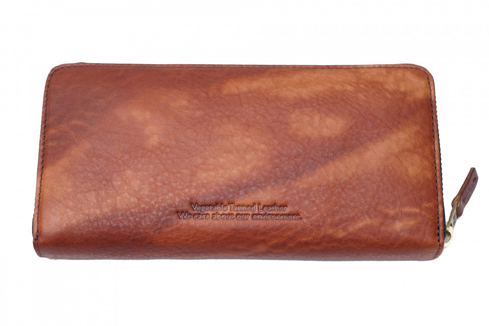 【KATHARINE HAMNETT LONDON】キャサリンハムネットロンドン ラウンドファスナー 長財布 490-59204 フルイド イタリアンレザー 高級 本革 イタリア 人気 父の日