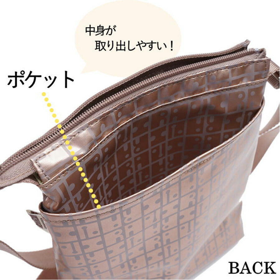 【クリックポスト/時間指定不可】ヤマト屋 RaviRavi ラビラビ KIKI2 キキ Ｗファスナーポシェット S T744 ショルダーバッグ 斜め掛けバッグ 鞄 カバン  レディース ギフト プレゼント 女性  フォーマル 超軽量 洗濯可能 おしゃれ 人気 送料無料 母の日《代引き不可》