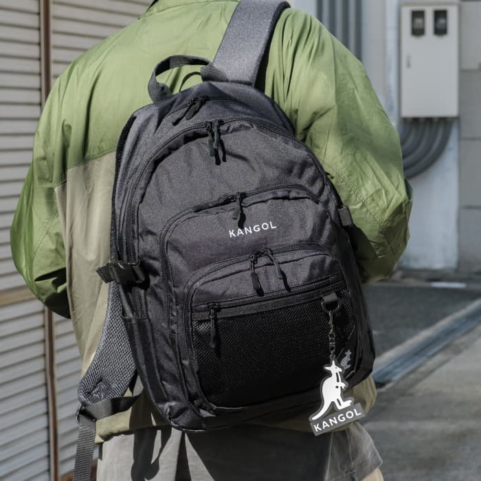 【KANGOL】リュック 大容量 カンゴール 250-1560 リュックサック バックパック 30L  メンズ レディース PC収納 抗菌防臭 アウトドア 普段使い 通学 学生 部活 キーホルダー付き シンプル かわいい おしゃれ 人気
