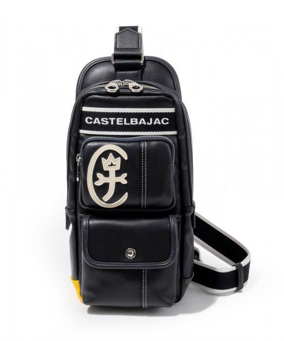 【正規取扱店】【CASTELBAJAC】[ドミネシリーズ] 024911 カステルバジャック ドミネ ワンショルダーバッグ 斜め掛け ボディバッグ バッグ 鞄 メンズ レディース バジャック ゴルフ おしゃれ 人気