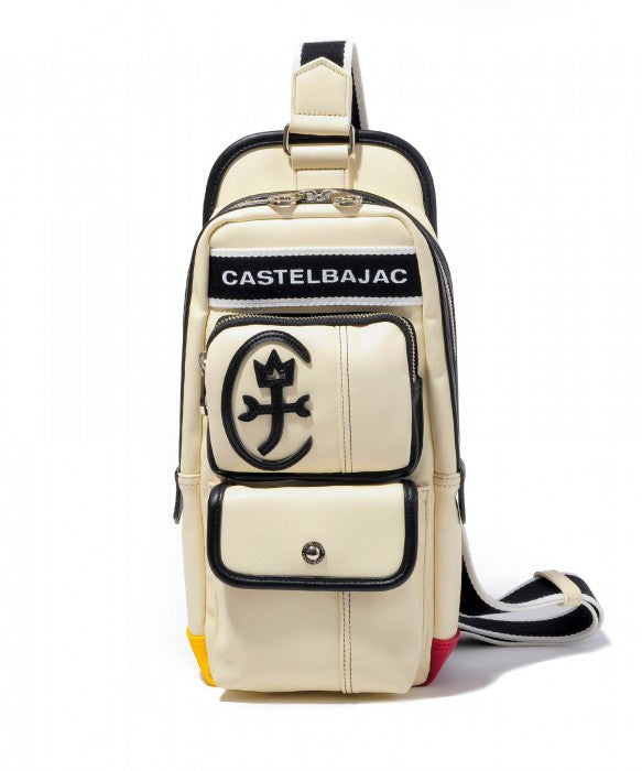 【正規取扱店】【CASTELBAJAC】[ドミネシリーズ] 024911 カステルバジャック ドミネ ワンショルダーバッグ 斜め掛け ボディバッグ バッグ 鞄 メンズ レディース バジャック ゴルフ おしゃれ 人気