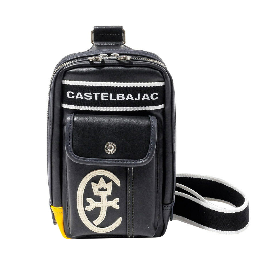 【正規取扱店】【CASTELBAJAC】[ドミネシリーズ] 024912 カステルバジャック ドミネ スモールワンショルダーバッグ 斜め掛け ボディバッグ バッグ 鞄 メンズ レディース バジャック ゴルフ おしゃれ 人気