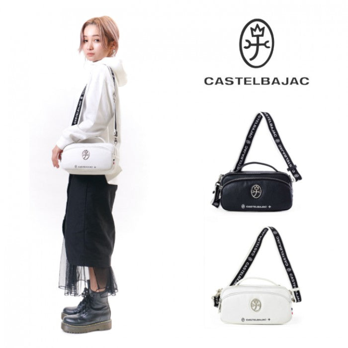 【正規取扱店】【CASTELBAJAC】[ハロゲンシリーズ] 026122 カステルバジャック ハロゲン ショルダーバッグ 横型 2way トート バッグ 斜め掛け カバン メンズ レディース バジャック ゴルフ おしゃれ 人気 限定