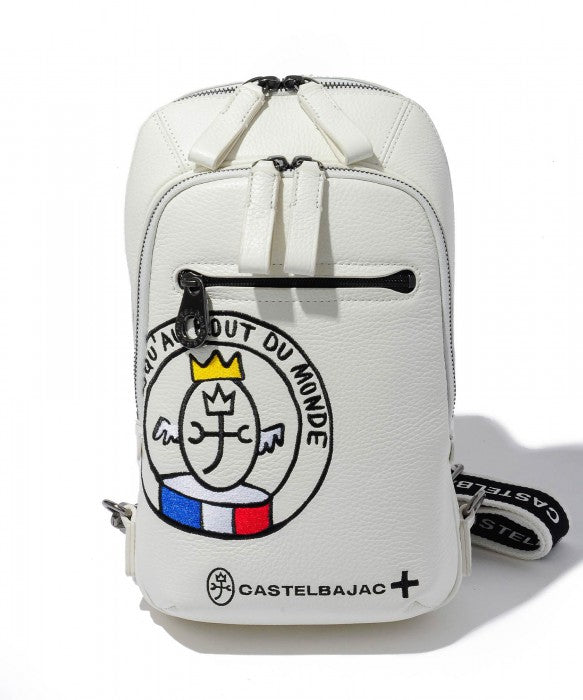 【正規取扱店】【CASTELBAJAC】[リンクシリーズ] 030912 カステルバジャック リンク ワンショルダーバッグ ボディバッグ 斜め掛け バッグ 鞄 メンズ レディース バジャック ゴルフ おしゃれ 人気