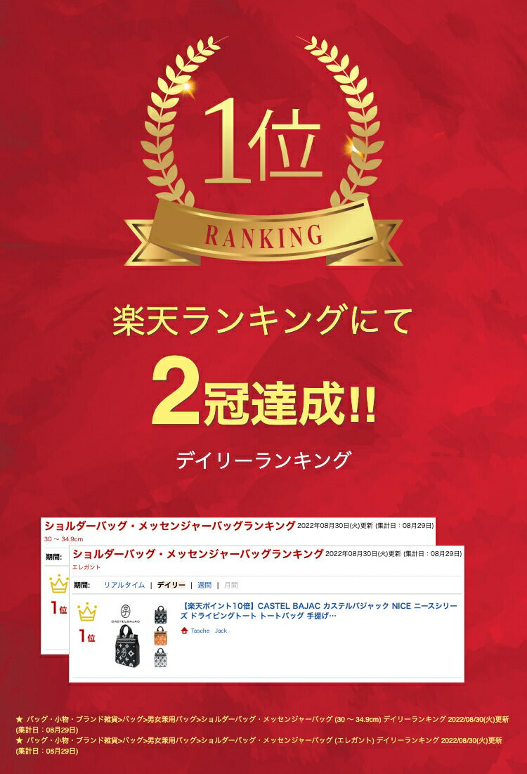 【正規取扱店】【CASTELBAJAC】[ニースシリーズ] 038711 カステルバジャック NICE ニースシリーズ ドライビングトート トートバッグ 手提げ メンズ レディース ユニセックス タウン 撥水 ゴルフ 人気 おしゃれ