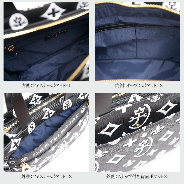 【正規取扱店】【CASTELBAJAC】[クレアシリーズ] 068531 ハンドバッグ カステルバジャック claire Series クレア シリーズ
