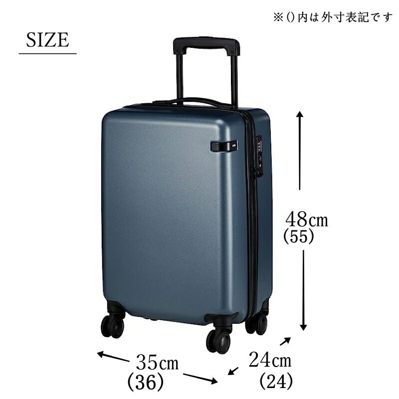 ace.TOKYO エーストーキョー エ−ス コーナーストーン2 スーツケース キャリーケース キャリーバッグ 拡張式 Wキャスター 機内持ち込み 06861 34L  2泊 3泊 メンズ レディース オールシーズン 全4色 ブラック ネイビー ホワイト  ベージュTSAロック 送料無料 人気