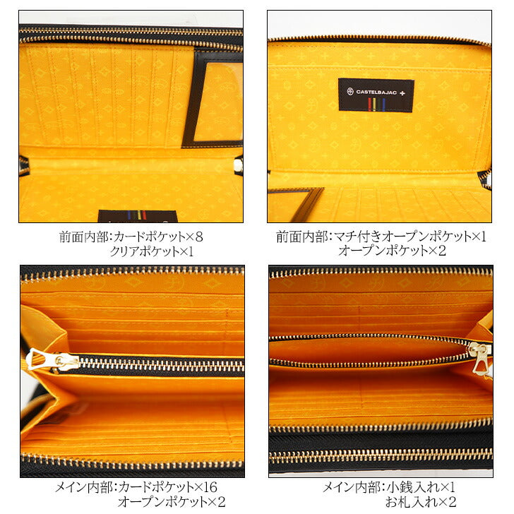 【正規取扱店】【CASTELBAJAC】[プルトンシリーズ] 077221 クラッチバッグ カステルバジャック pullton Series プルトン シリーズ