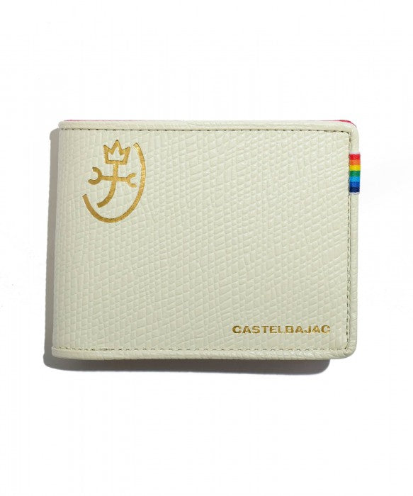 【正規取扱店】【CASTELBAJAC】[レインボーシリーズ] 079613 カステルバジャック レインボー 二つ折り財布 折財布 おしゃれ 本革 ゴルフ おしゃれ 人気 ギフト