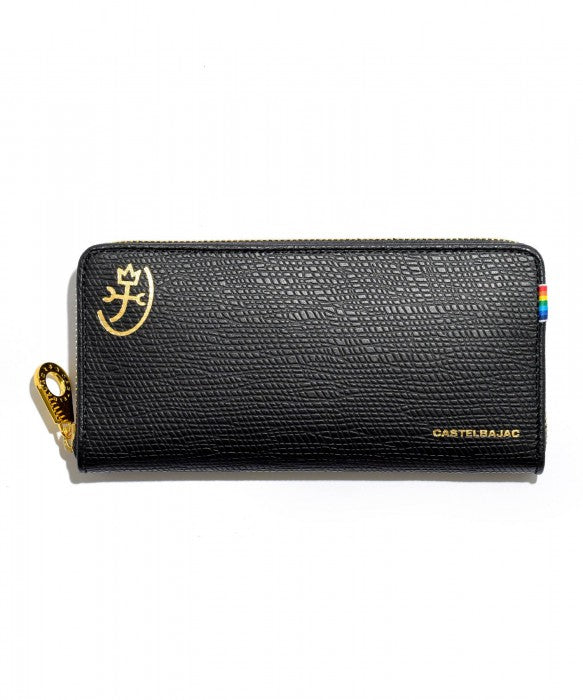 【正規取扱店】【CASTELBAJAC】[レインボーシリーズ] 79615 カステルバジャック レインボー 長財布 ラウンドファスナー おしゃれ 本革 レザー メンズ レディース ゴルフ 人気