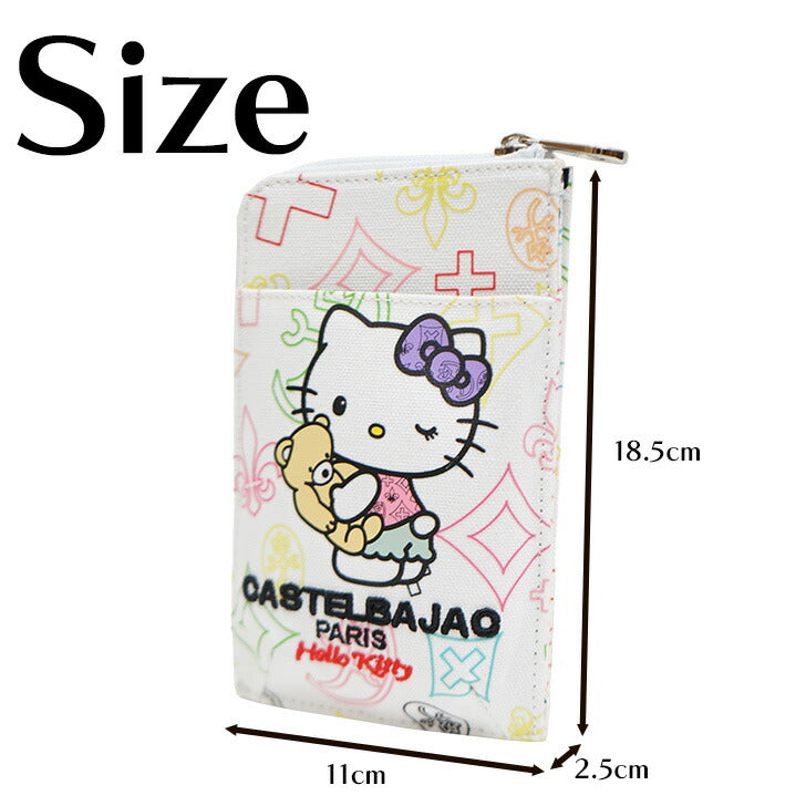 【正規取扱店】【CASTELBAJAC】[キトゥンシリーズ] 086151 カステルバジャック kitton Series キトゥン シリーズ ハローキティコラボ スマホ ショルダーバッグ
