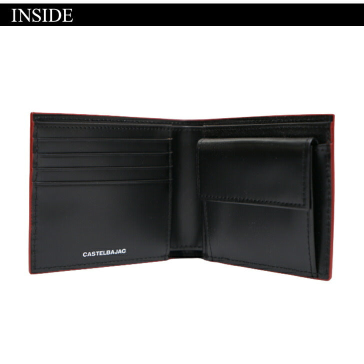 【正規取扱店】【CASTELBAJAC】[クープシリーズ] 098604 ウォレット カステルバジャック Coupe クープ 二つ折り財布 メンズ レディース ゴルフ おしゃれ 人気 本革 牛革 ギフト