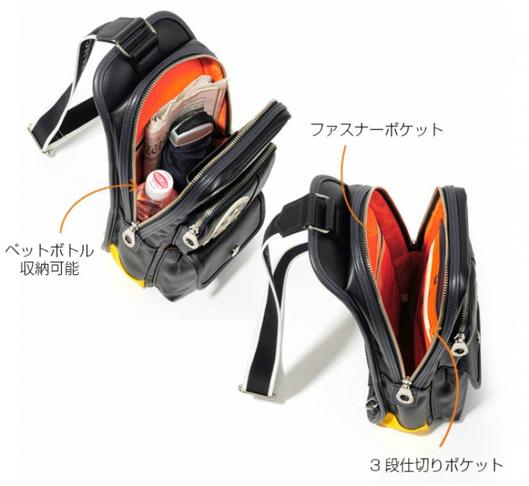【正規取扱店】【CASTELBAJAC】[ドミネシリーズ] 024911 カステルバジャック ドミネ ワンショルダーバッグ 斜め掛け ボディバッグ バッグ 鞄 メンズ レディース バジャック ゴルフ おしゃれ 人気