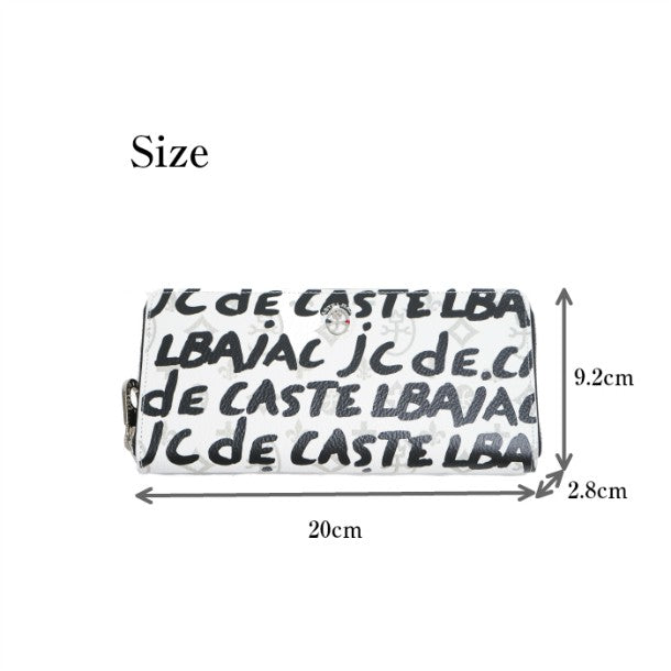 【正規取扱店】【CASTELBAJAC】[ヤリスシリーズ] 062603カステルバジャック ヤリス ラウンドファスナー 長財布 メンズ レディース バジャック ゴルフ 人気 おしゃれ