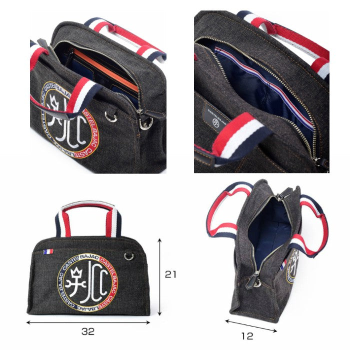 【正規取扱店】【CASTELBAJAC】[リッツシリーズ] 021311 ショルダーバッグ カステルバジャック リッツ ミニボストンバッグ 2WAY カバン 斜め掛け メンズ レディース バジャック ゴルフ おしゃれ 人気