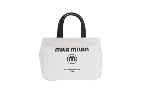 【当店オリジナルエコバッグプレゼント中！】【mila milan】 ミラミラン コルソ ミニトートバッグ ミニブリーフ ビジネスバッグ 250501 メンズ ストライプ ギフト プレゼント ユニセックス 普段使い シンプル バッグ カバン ゴルフ 撥水 正規販売店