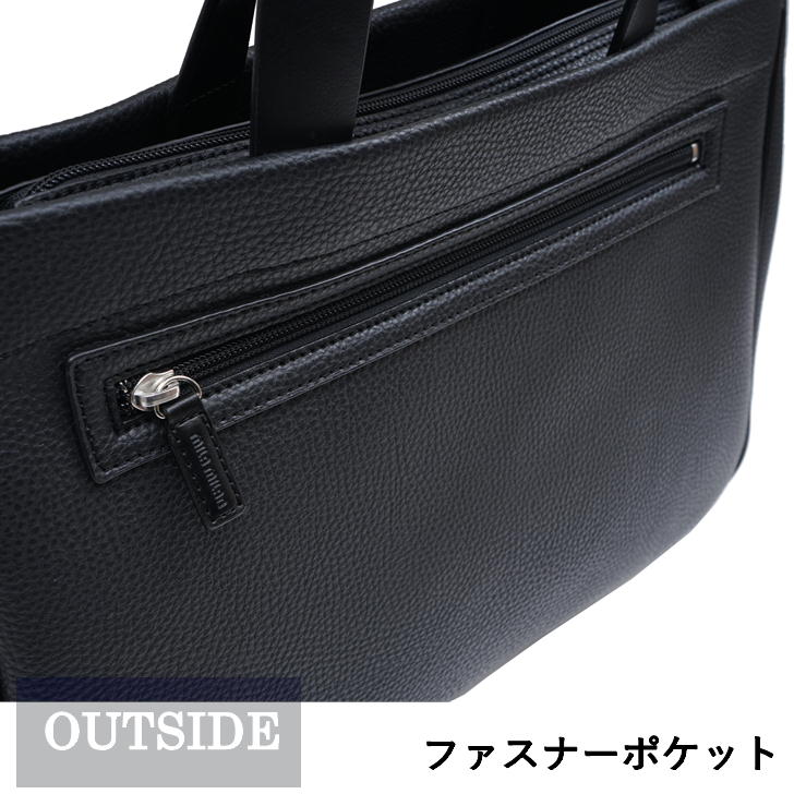 【当店オリジナルエコバッグプレゼント中！】【mila milan】 ミラミラン コルソ トートバッグ ブリーフケース ビジネスバッグ 250502 メンズ ストライプ ギフト プレゼント ユニセックス 普段使い シンプル バッグ カバン ゴルフ 撥水 正規販売店