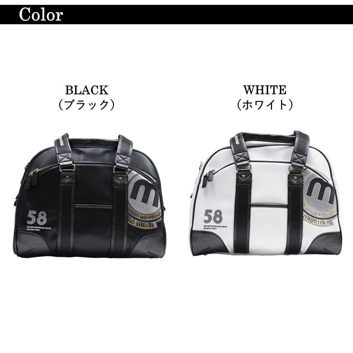 【当店オリジナルエコバッグプレゼント中！】【mila milan】 ミラミラン バビラ ボストンバッグ ショルダーバッグ ビジネスバッグ 251301 メンズ ストライプ ギフト プレゼント ユニセックス 普段使い シンプル バッグ カバン ゴルフ 撥水 正規販売店