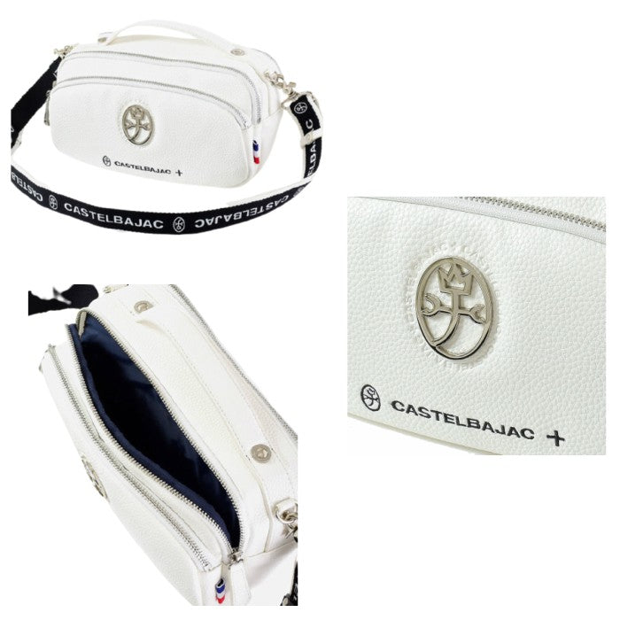 【正規取扱店】【CASTELBAJAC】[ハロゲンシリーズ] 026122 カステルバジャック ハロゲン ショルダーバッグ 横型 2way トート バッグ 斜め掛け カバン メンズ レディース バジャック ゴルフ おしゃれ 人気 限定
