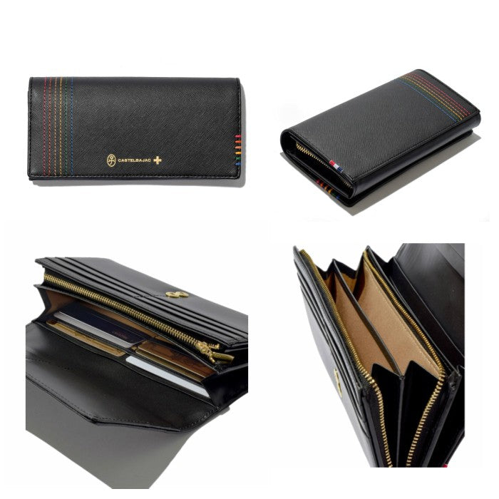 【正規取扱店】【CASTELBAJAC】[シェストシリーズ] 027604 カステルバジャック シェスト 長財布 かぶせ ウォレット メンズ レディース ゴルフ おしゃれ 人気 ギフト