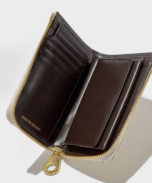 【正規取扱店】【CASTELBAJAC】[シェストシリーズ] 027608 カステルバジャック シェスト L字ファスナー セミ長財布 折財布 メンズ レディース ゴルフ おしゃれ 人気
