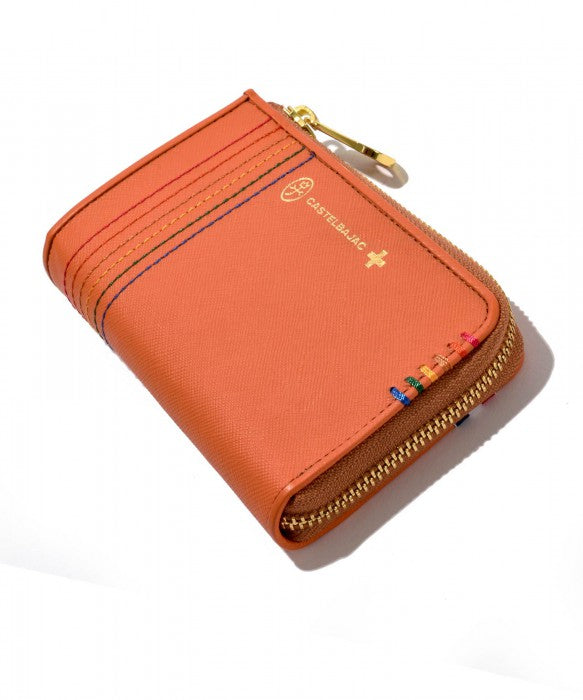 【正規取扱店】【CASTELBAJAC】[シェストシリーズ] 027608 カステルバジャック シェスト L字ファスナー セミ長財布 折財布 メンズ レディース ゴルフ おしゃれ 人気