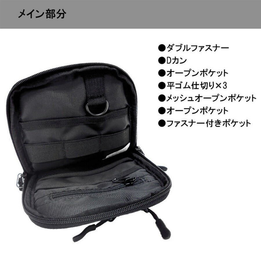 Lee リー 320-3720 PRAY2 スマホショルダー 2WAY ポーチ ショルダーバッグ メンズ レディース スマホポシェット ミニショルダー ワンマイル ワンマイルバッグ ブラック レッド ベージュ ミントグリーン ダブルファスナー カジュアル ボックスロゴ