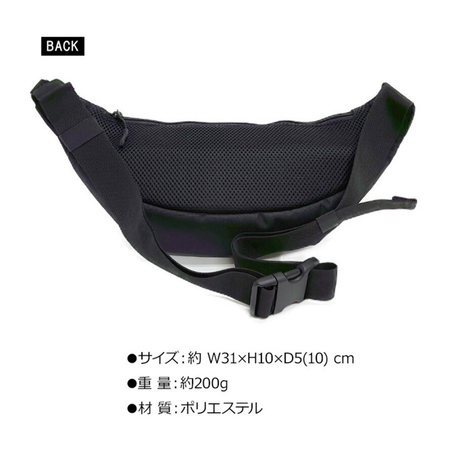 Lee リー 320-3721 PRAY2 ボディバッグ メンズ レディース ウエストバッグ チェストバッグ ワンショルダー ワンマイル ブラック レッド ベージュ ミントグリーン ダブルファスナー カジュアル ボックスロゴ プレゼント おしゃれ ファッション ブランド