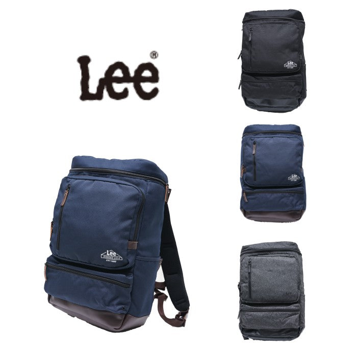 Lee リー セパレート スクエア ボックス型 リュック 320-4271 リュックサック 28L メンズ レディース 男女兼用 アウトドア 普段使い 通学 通勤 学生 部活 おしゃれ 人気 送料無料