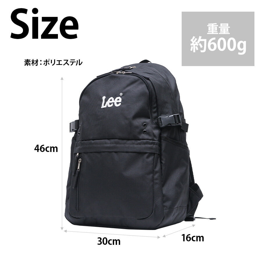 【Lee】リュック 大容量 リー trillion デイパック バックパック 320-4830 リュックサック 22L メンズ レディース 男女兼用 アウトドア 普段使い 通学 学生 部活 おしゃれ 人気 送料無料