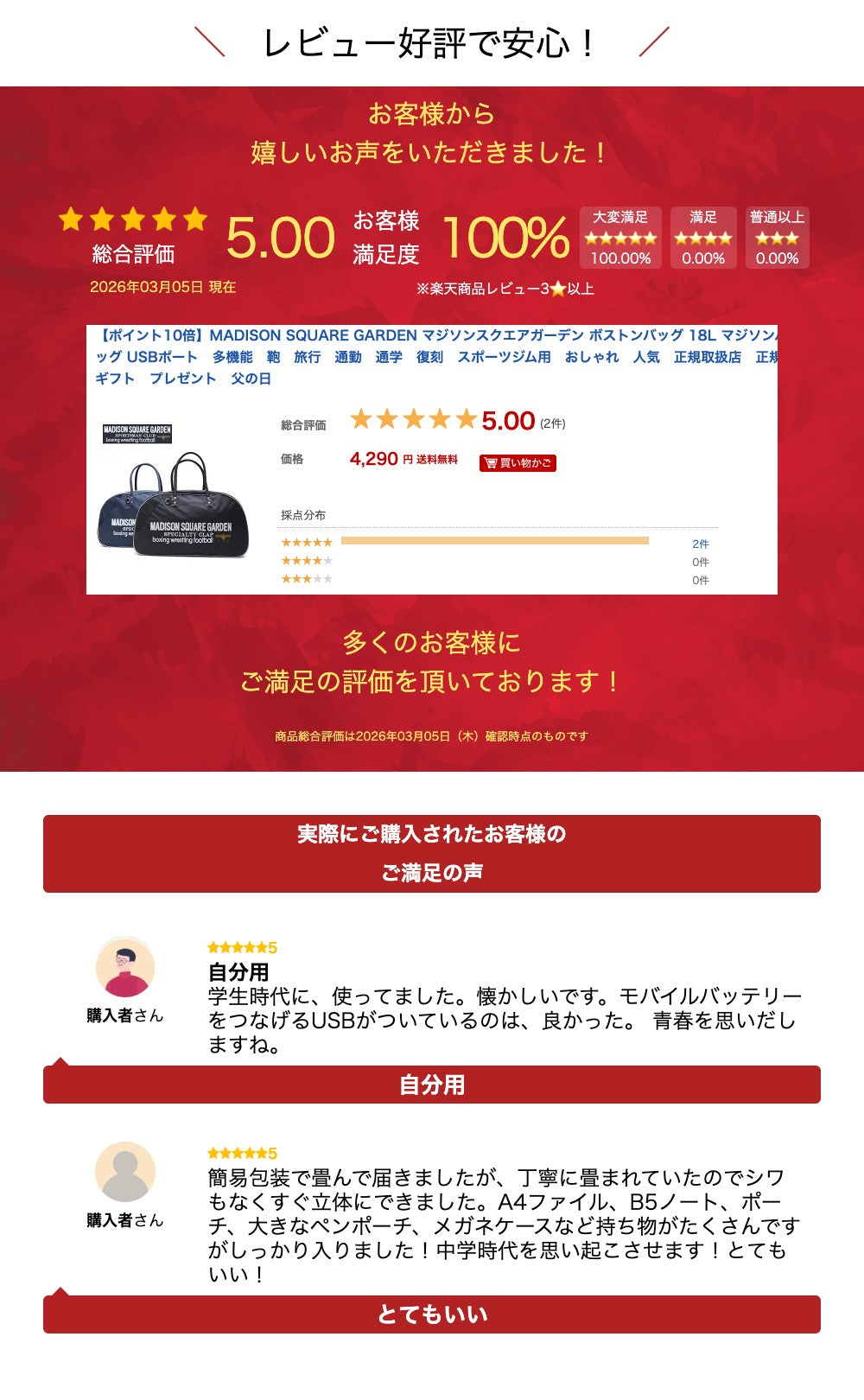 MADISON SQUARE GARDEN マジソンスクエアガーデン ボストンバッグ 18L マジソンバッグ USBポート　多機能　鞄　旅行　通勤　通学　復刻　スポーツジム用　おしゃれ　人気　正規取扱店　正規品　ギフト　プレゼント　父の日