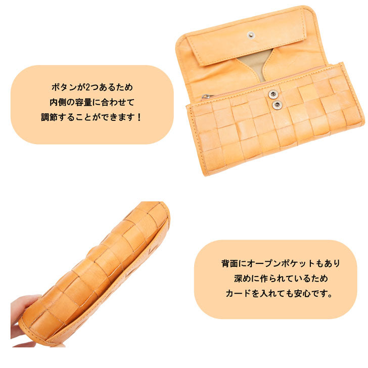 【SNSで話題のレザーケアクリームプレゼント中！】【zucchero filato】ズッケロフィラート 長財布 48082 本革 財布 大容量 ギャルソン型 小銭入れが 大きく開く ウォレット 革 レザー ギフト プレゼント 記念日 お祝い collonil コロニル