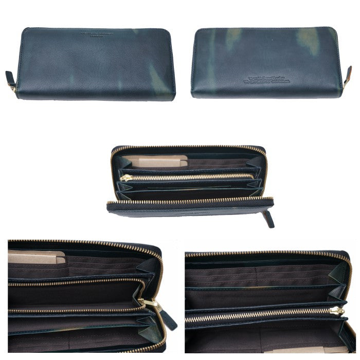 【KATHARINE HAMNETT LONDON】キャサリンハムネットロンドン ラウンドファスナー 長財布 490-59204 フルイド イタリアンレザー 高級 本革 イタリア 人気 父の日