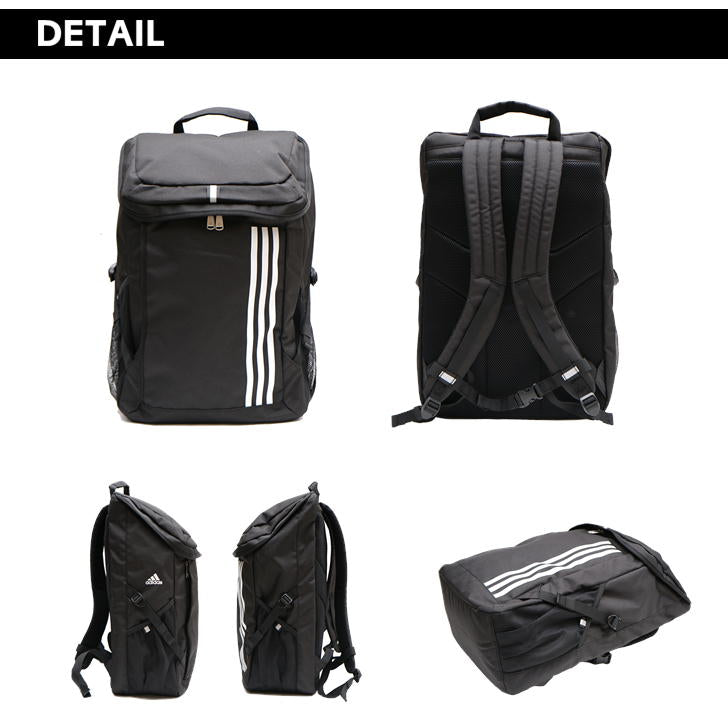 adidas アディダス パネオ ボックス型リュック 55872 30L リュック ポリエステル メンズ レディース 男女兼用 大容量 普段使い スクール 通学 通勤 学生 部活 送料無料