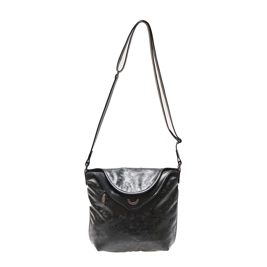 【当店オリジナルエコバッグプレゼント中！】【NATURALBAG】ナチュラルバッグ 合成皮革 ショルダー 日本製 5685 ショルダー バッグ 鞄 使いやすい 普段使い レディース 人気 オシャレ  シンプル カジュアル ギフト プレゼント スクラッチブラック スクラッチブロンズ